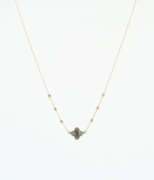 Velasquez Necklace Gray