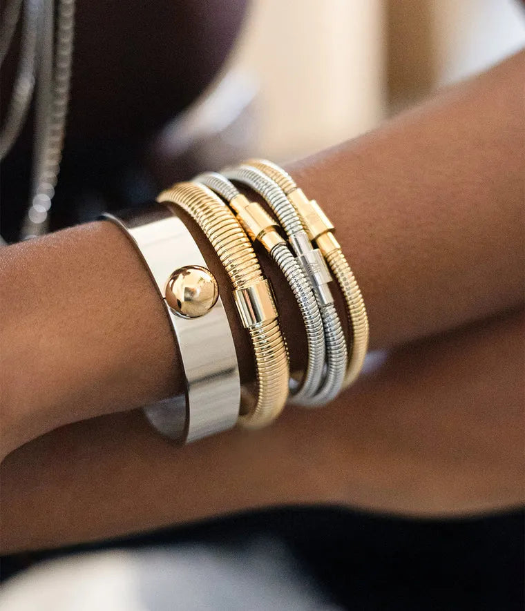 Elena Wedding Band Bracelet