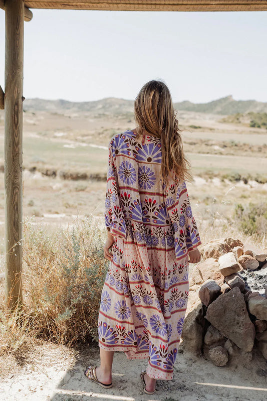 GRASSE L360 BLUE LONG DRESS