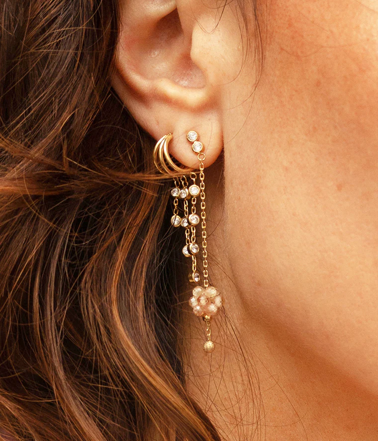 Bacca Earrings Green