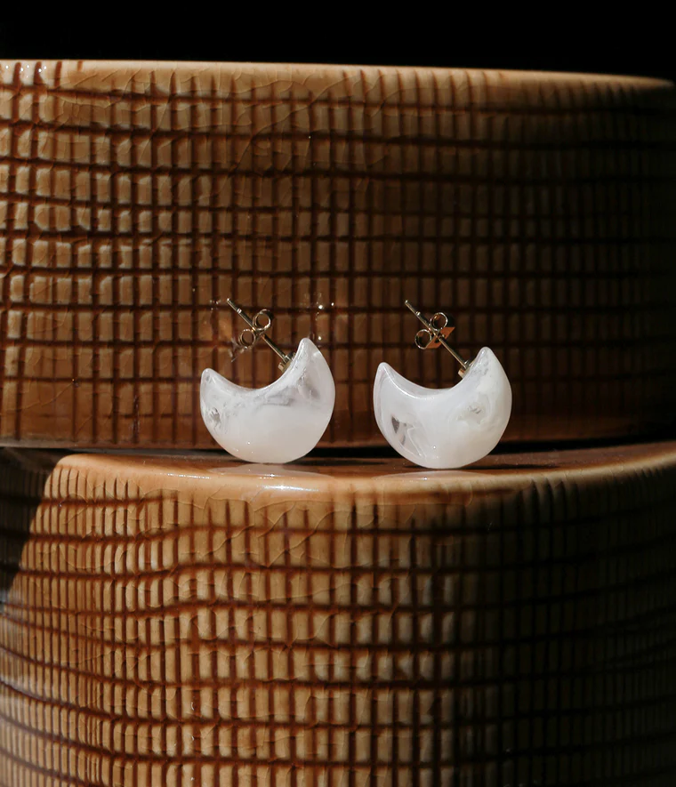 Glow Earrings Brown