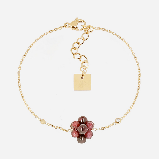 Bacca Bracelet Dark Red