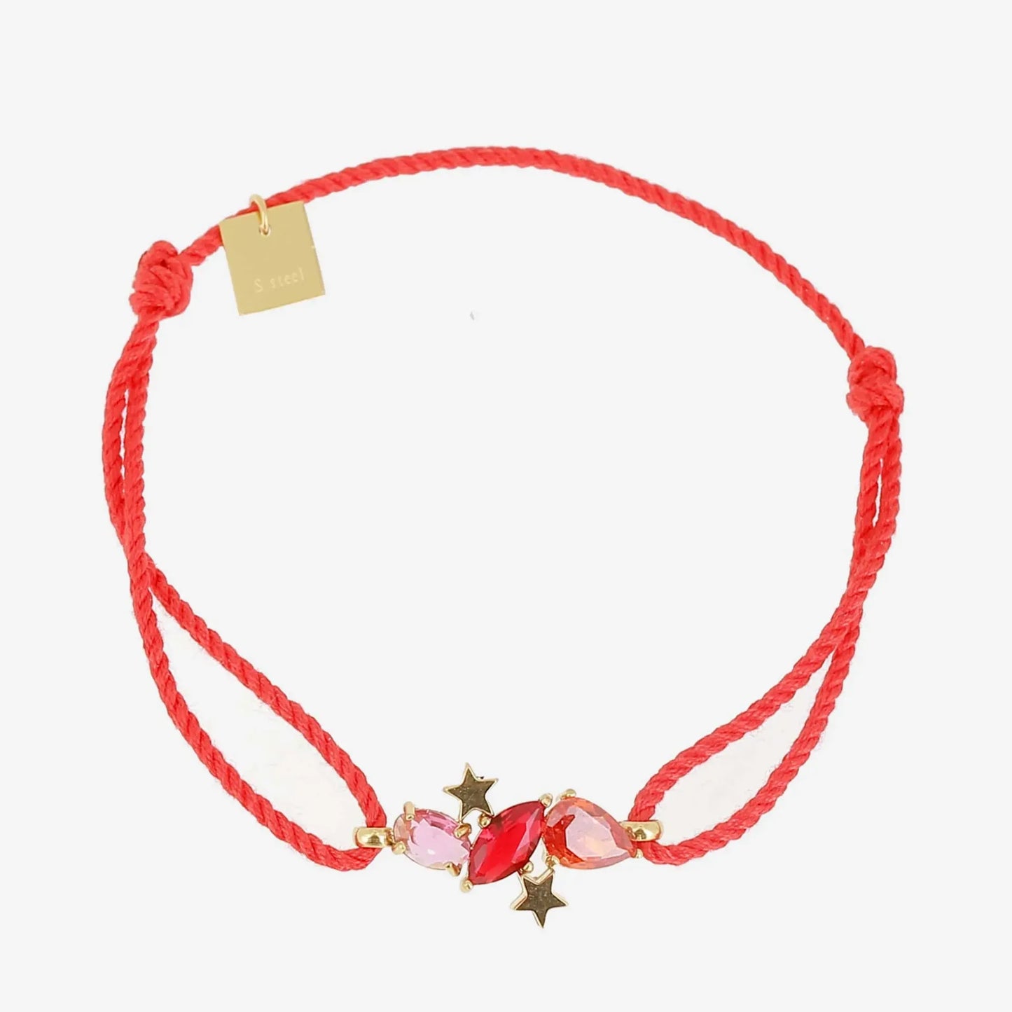 Arianne Cord Bracelet Red