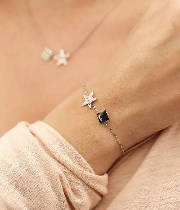 Lucky Square Bracelet
