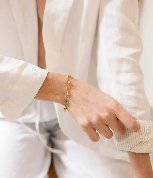 Eulalie Bracelet Green