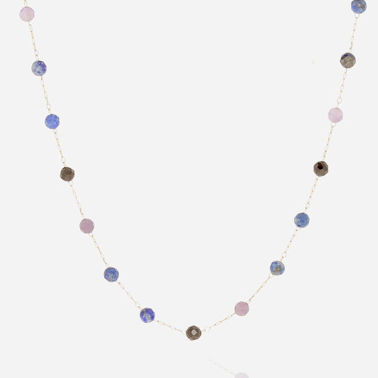 Crystal Touch Beaded Blue