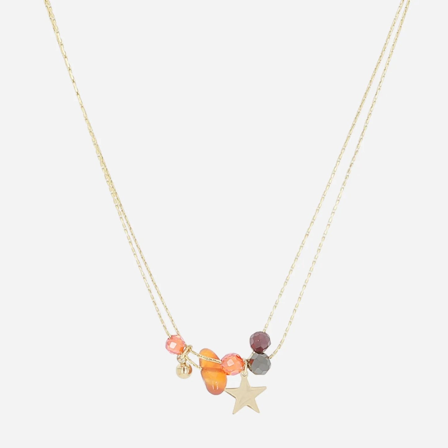 Alicia Necklace Red