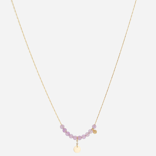 Blanche Necklace Purple