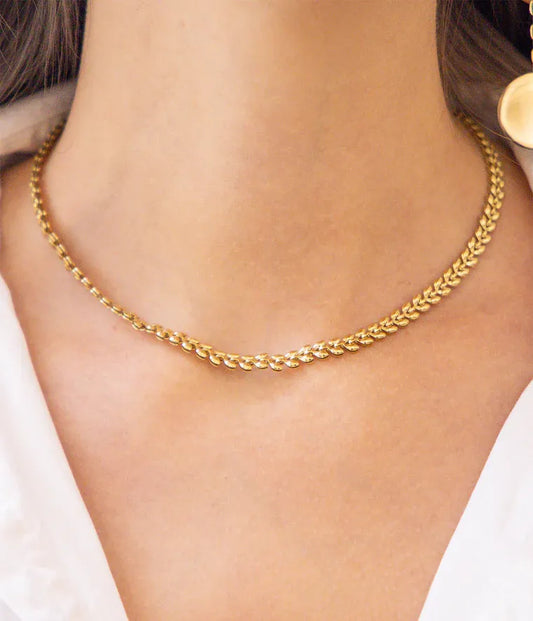 Necklace Leaf