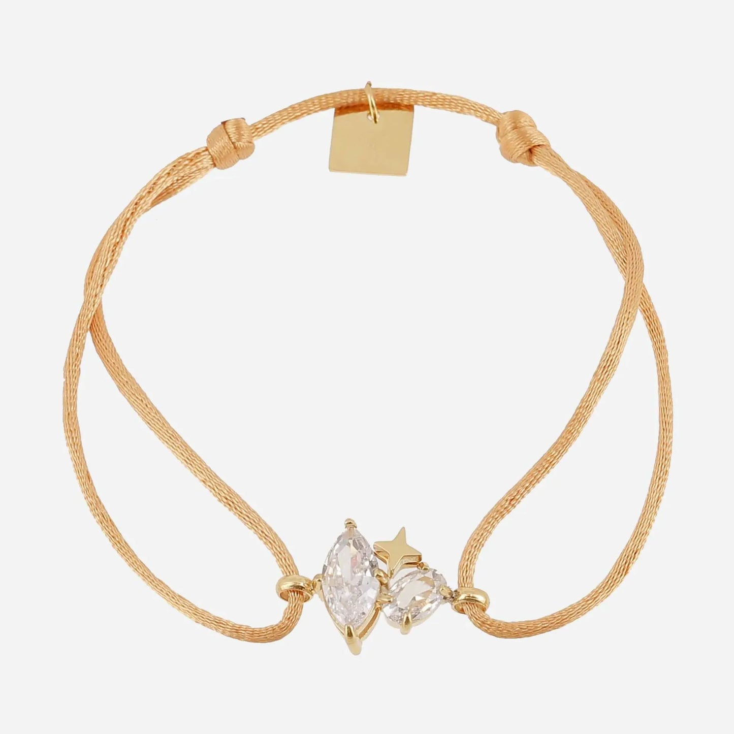 Kasia Cord Bracelet Orange