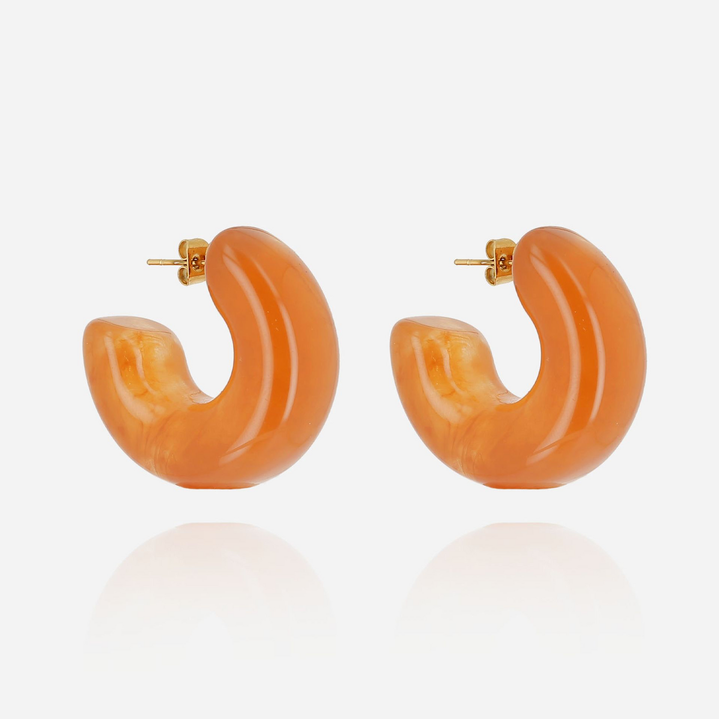 Flavie Earrings Brown