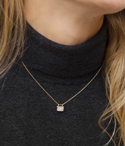Garance Necklace Green