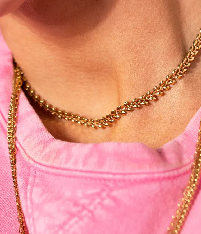 Necklace Leaf