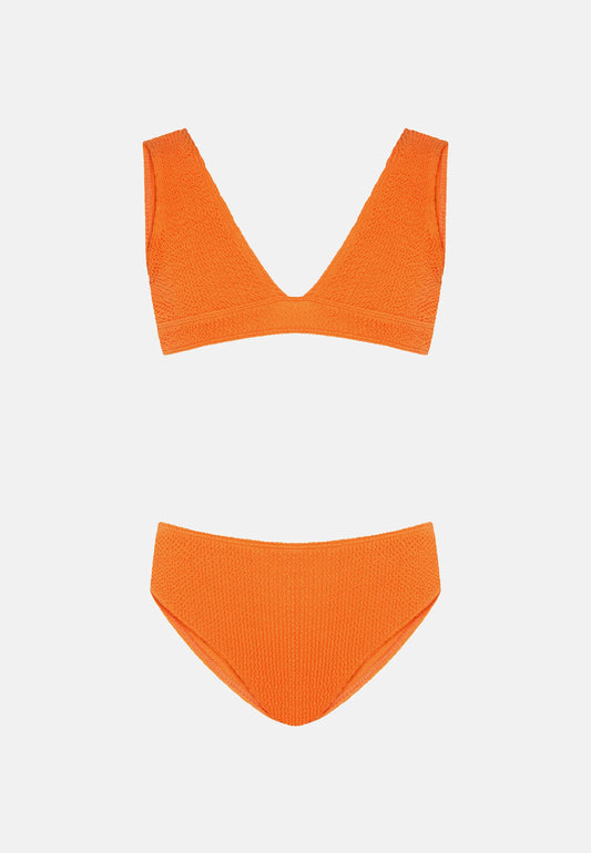 Aqua Bikini Orange 6-10yrs