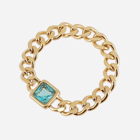 Brunella Ring Blue 58