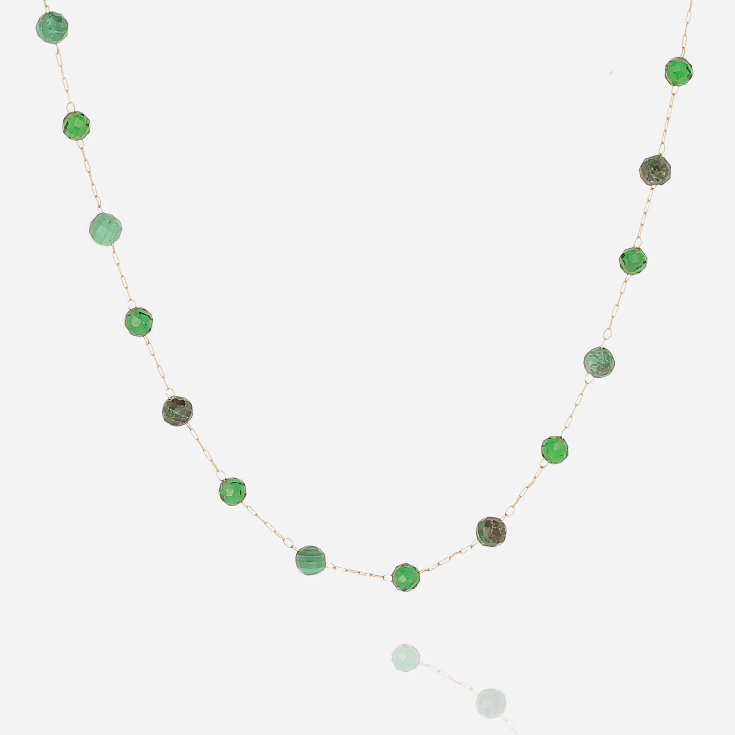 Crystal Touch Beaded Green