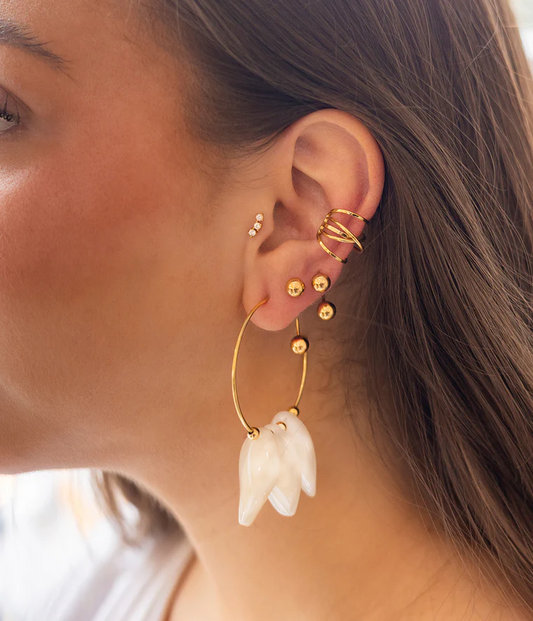 Ruta Earrings Brown
