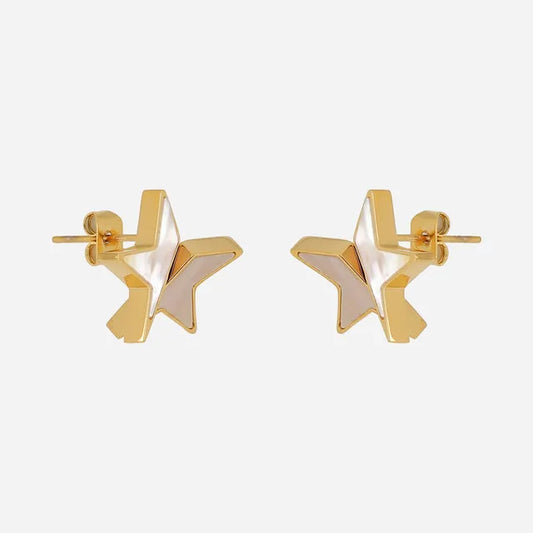 Angel Earrings Mother of Pearl