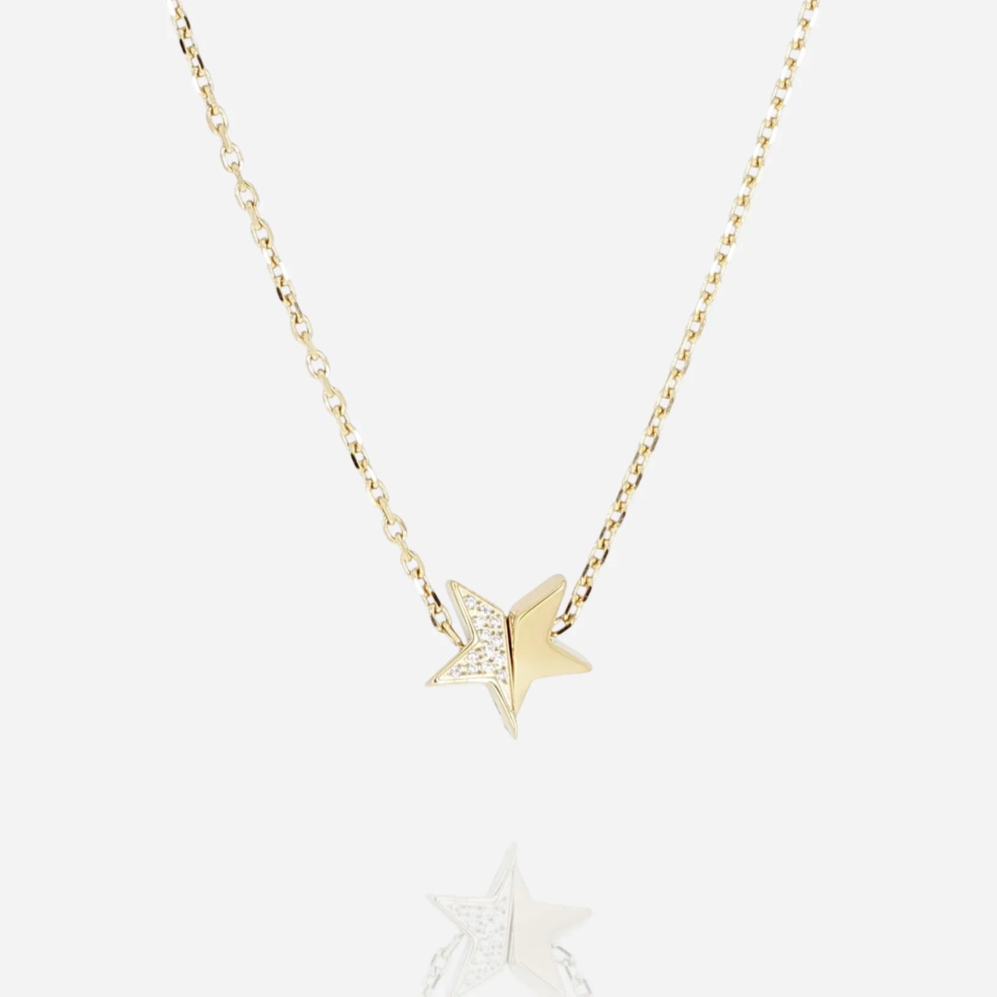 Angel Necklace W/Zircon