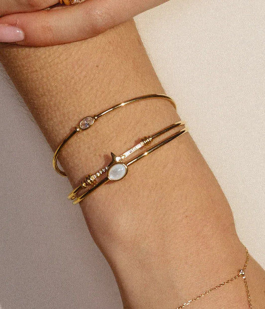 Imero Bangle Aqua Blue
