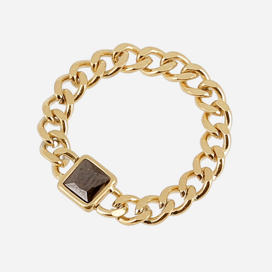 Brunella Ring Black 54