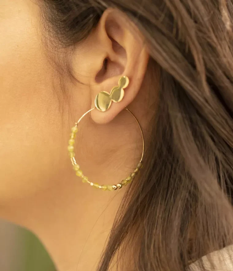 Favela Earrings Red
