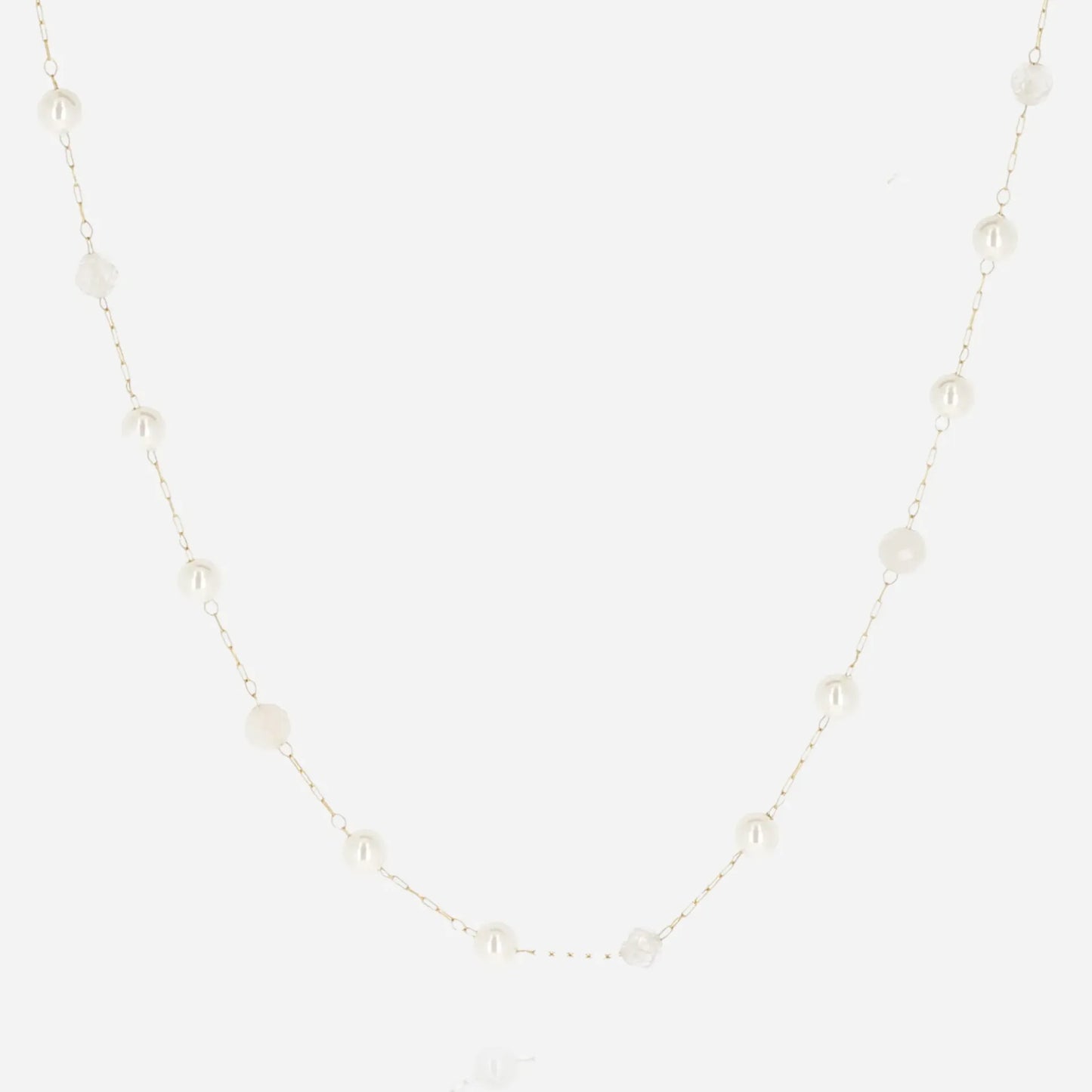 Crystal Touch Beaded White