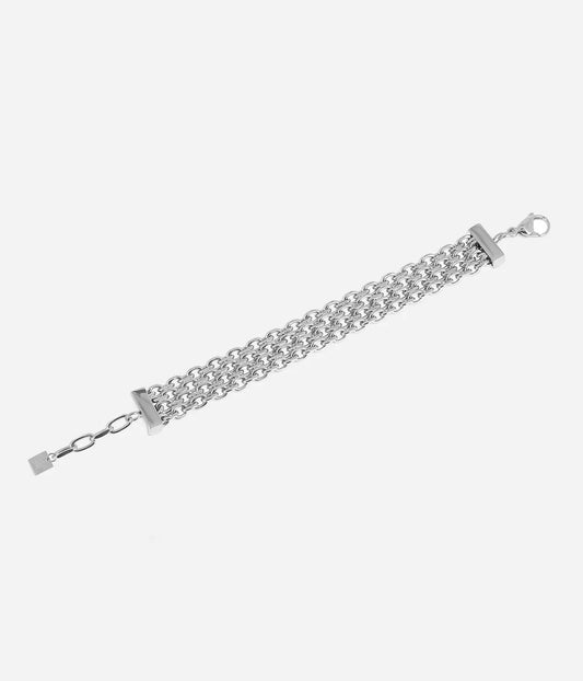 Multi-Row Tube Bracelet