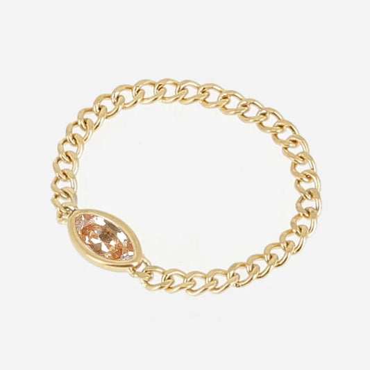 Lune ring Nude 54