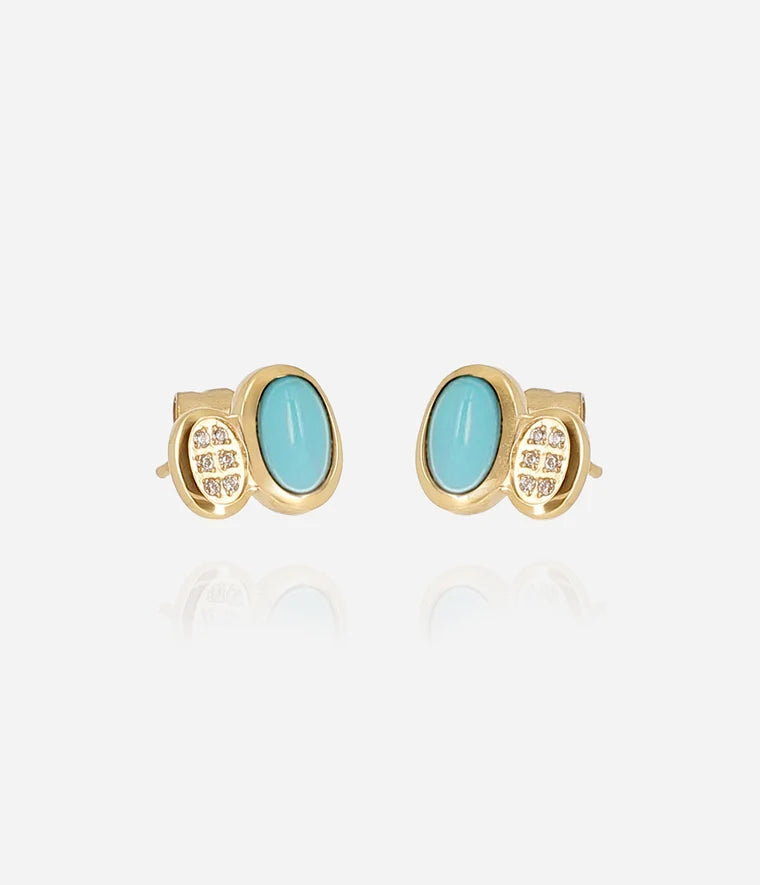 Nicolosi Earrings Turquoise