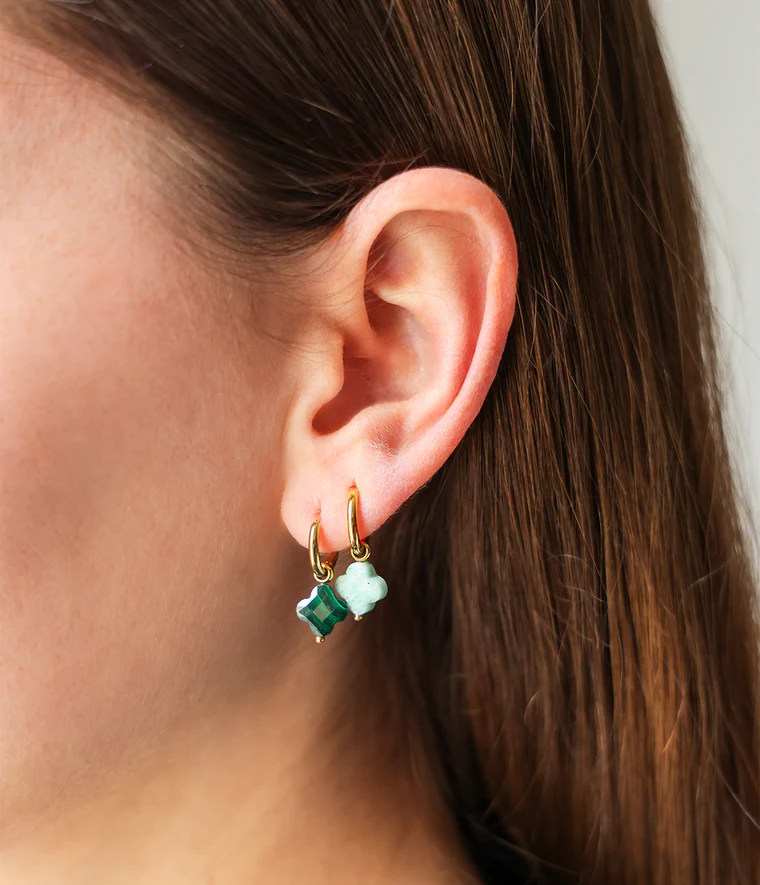 Velasquez Earrings White