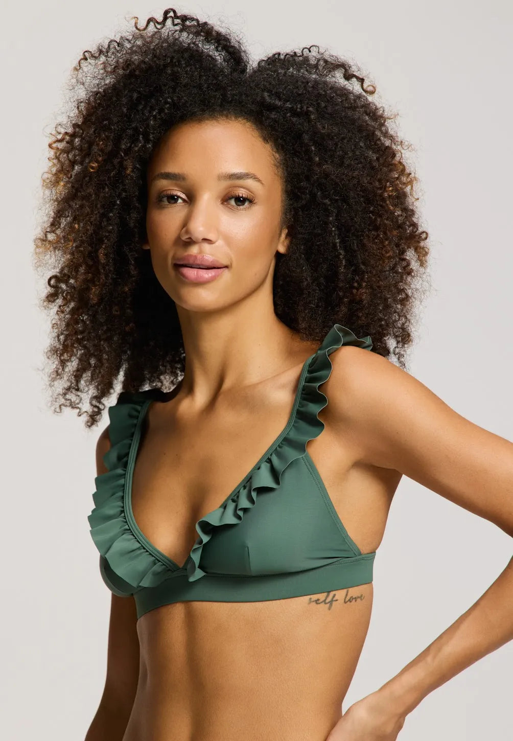 Ladies BOBBY bikini set 790 olive green
