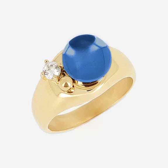 Calixte Ring Blue 52