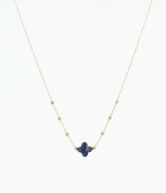 Velasquez Necklace Dark Blue