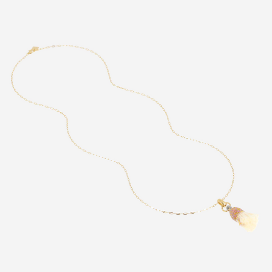 Daphnée Necklace Nude