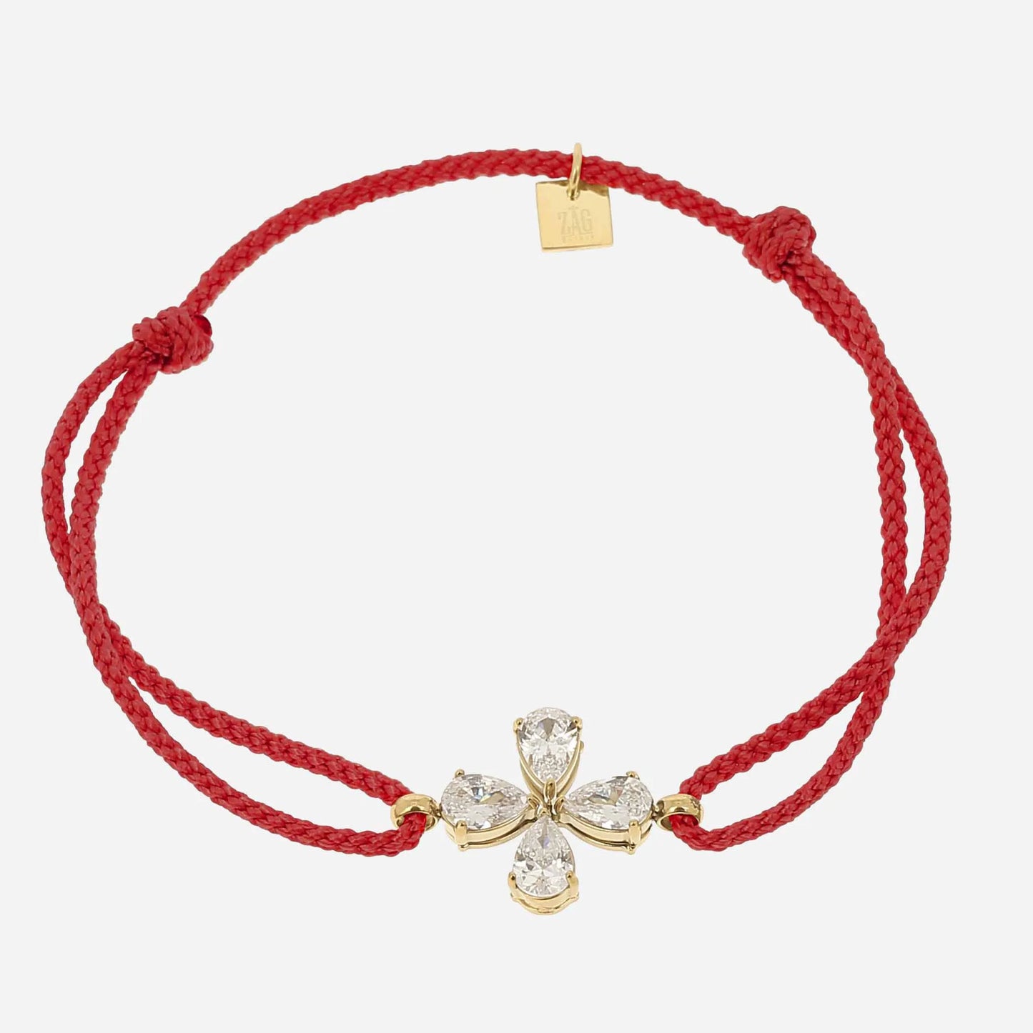 Conto Cord Bracelet Red