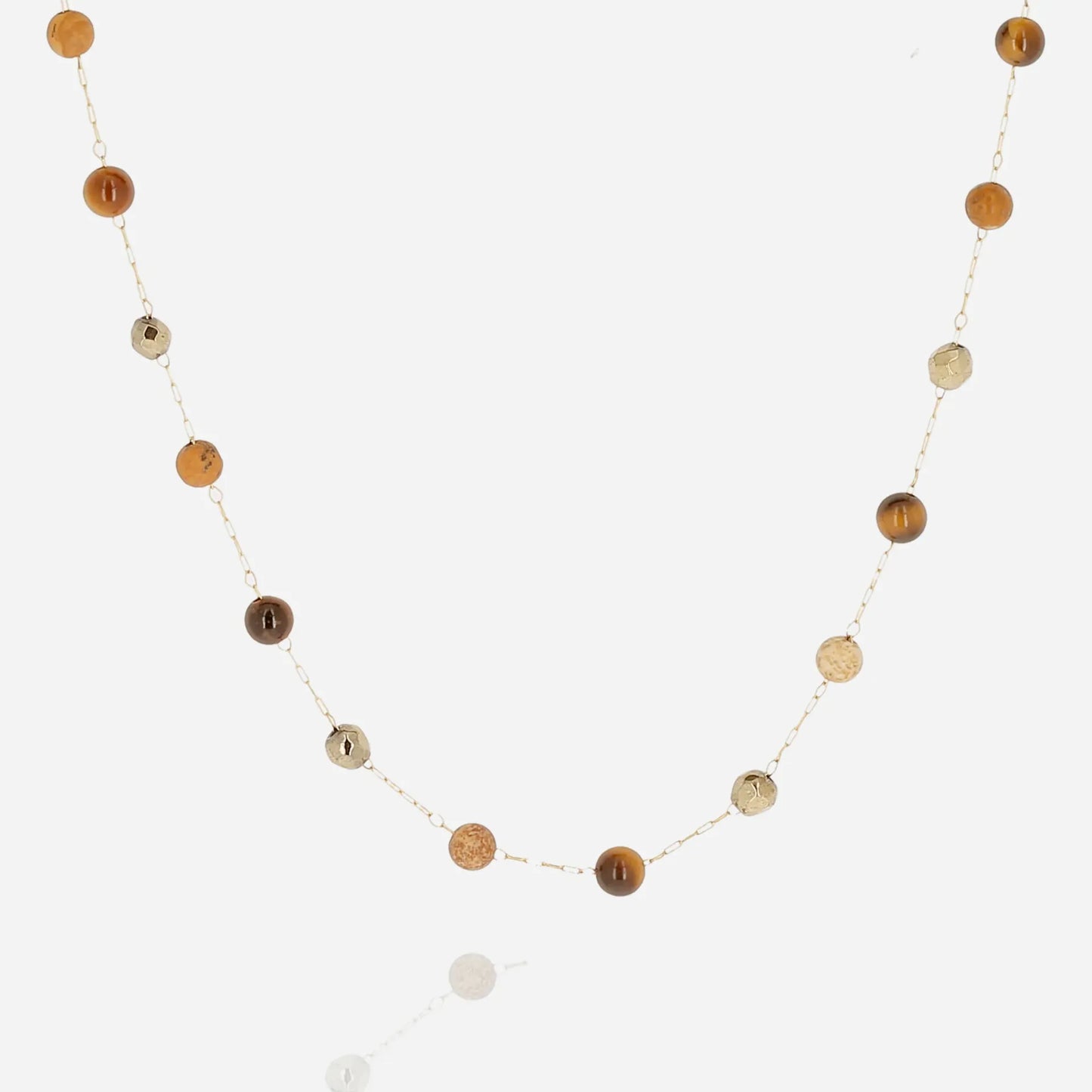 Crystal Touch Beaded Brown