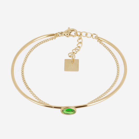 Ricci Bangle Green