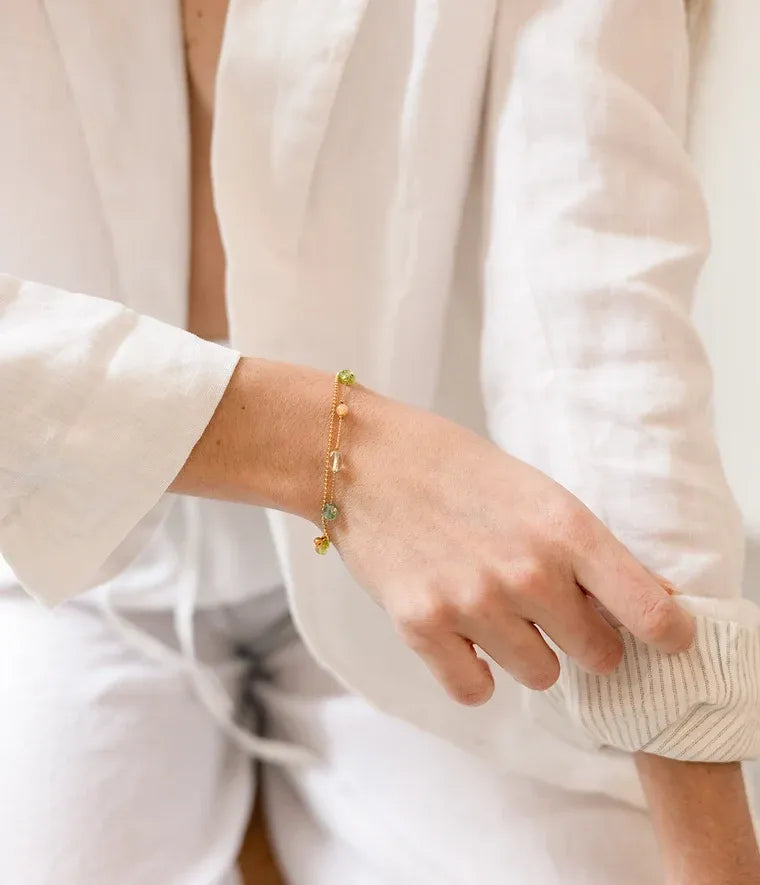 Eulalie Bracelet Red