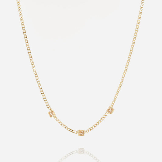 Arsène Necklace Nude