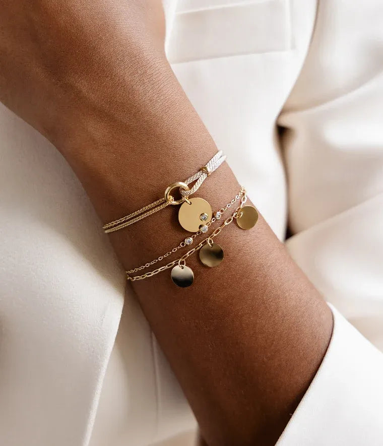 Rotondo Bracelet Aqua Blue