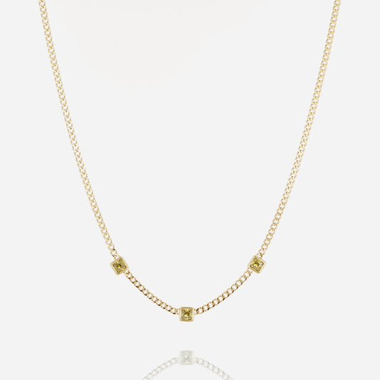 Arsène Necklace Dark Green