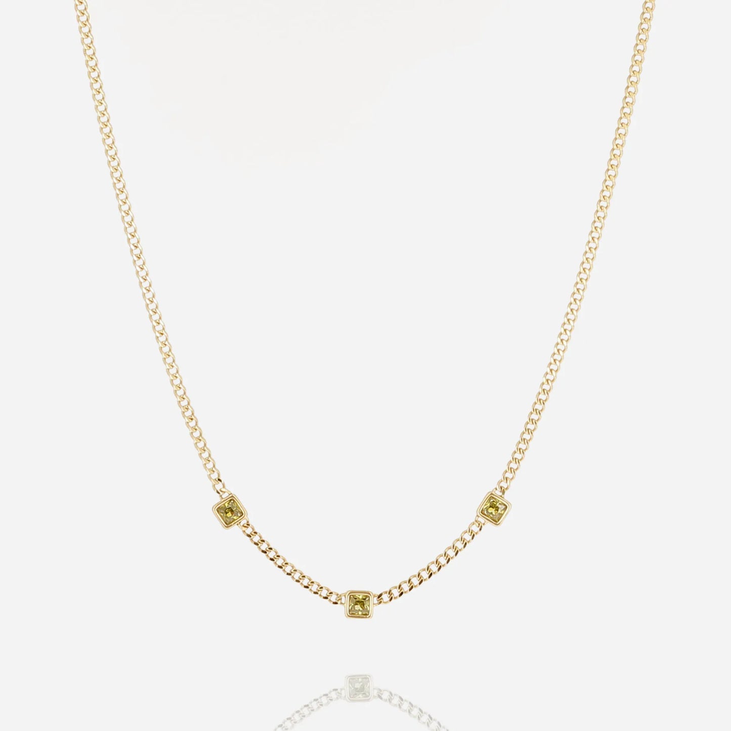 Arsène Necklace Dark Green