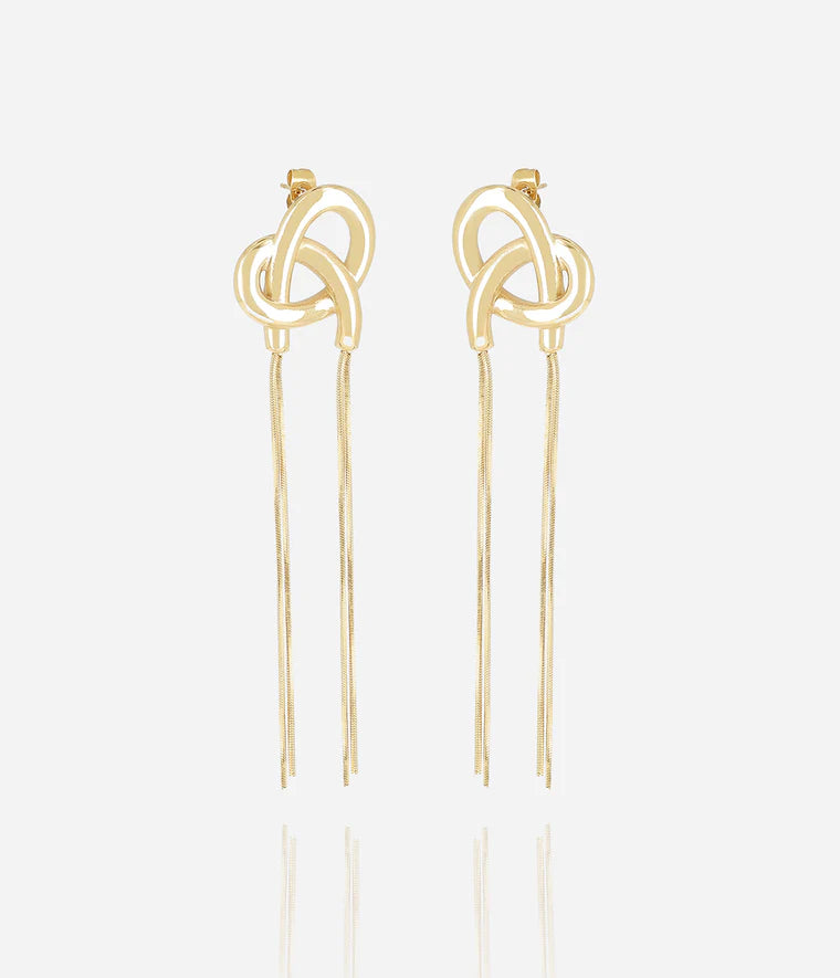 Pretzel Earrings