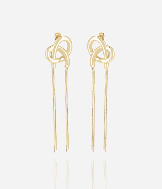 Pretzel Earrings