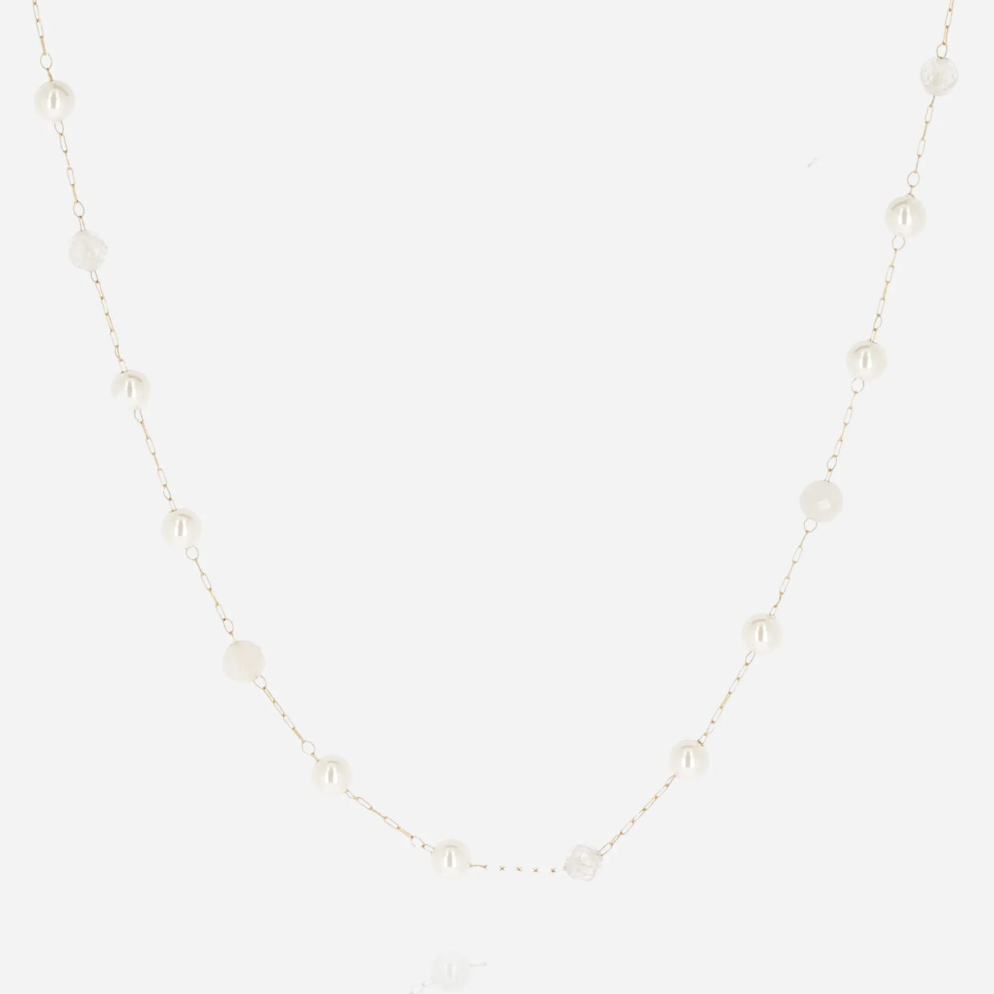 Crystal Touch Beaded White