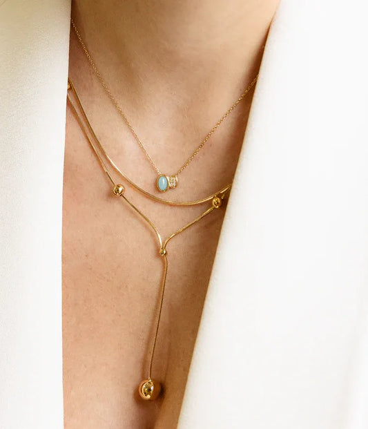 Nicolosi Necklace Turquoise