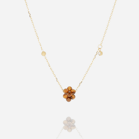 Bacca Necklace Brown