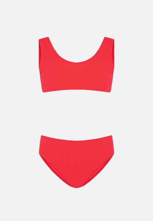 Aqua Bikini Strawberry 6-10yrs
