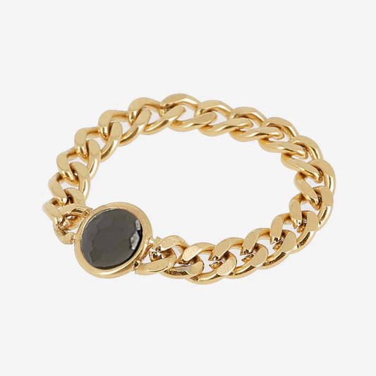 Brunella Ring Black 54
